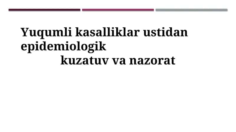 Epidemiologiya 1