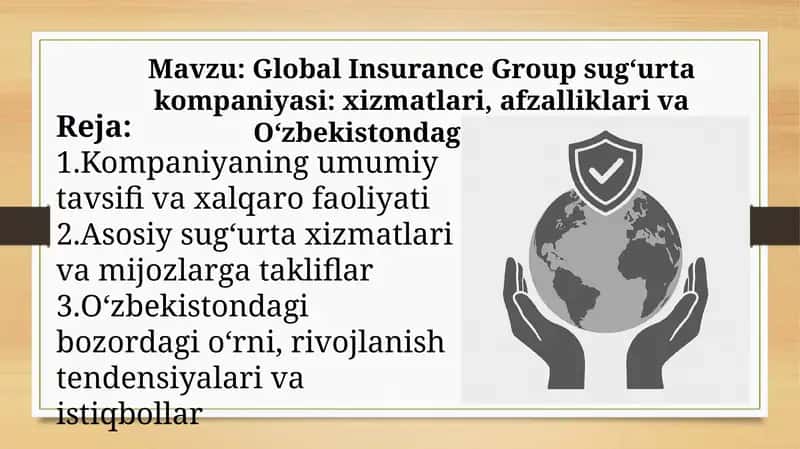 Global Insurance Groupsug‘urtakompaniyasi 1