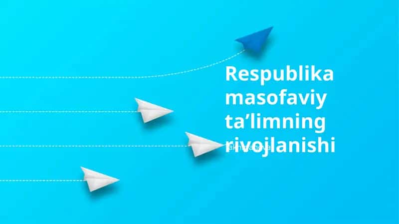 Respublika masofaviy ta'limning rivojlanishi 1