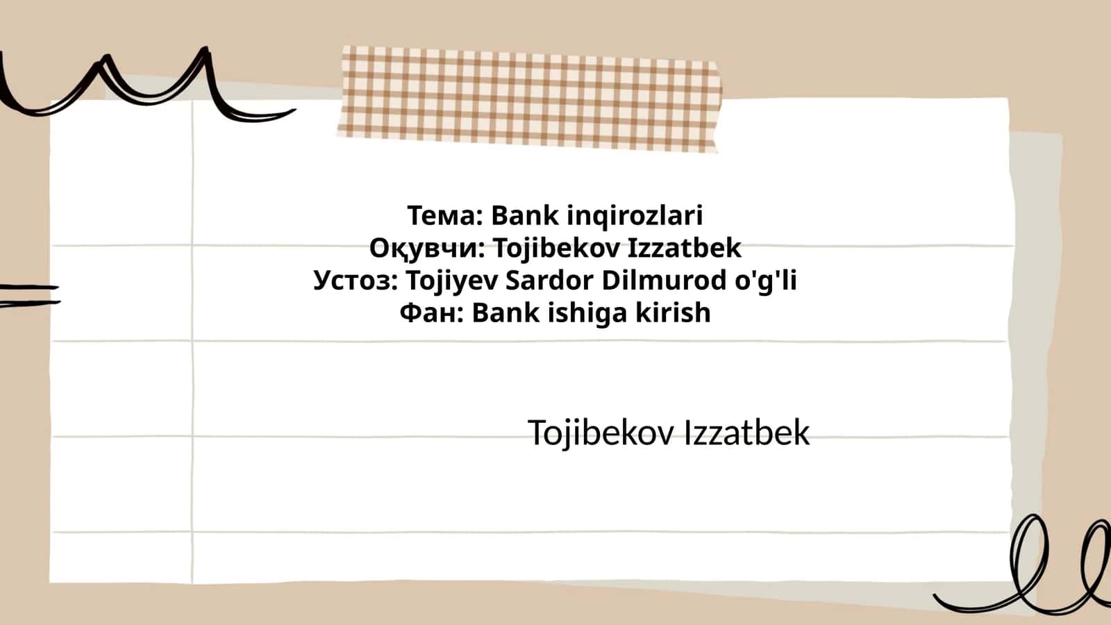 Bank inqirozlari 1