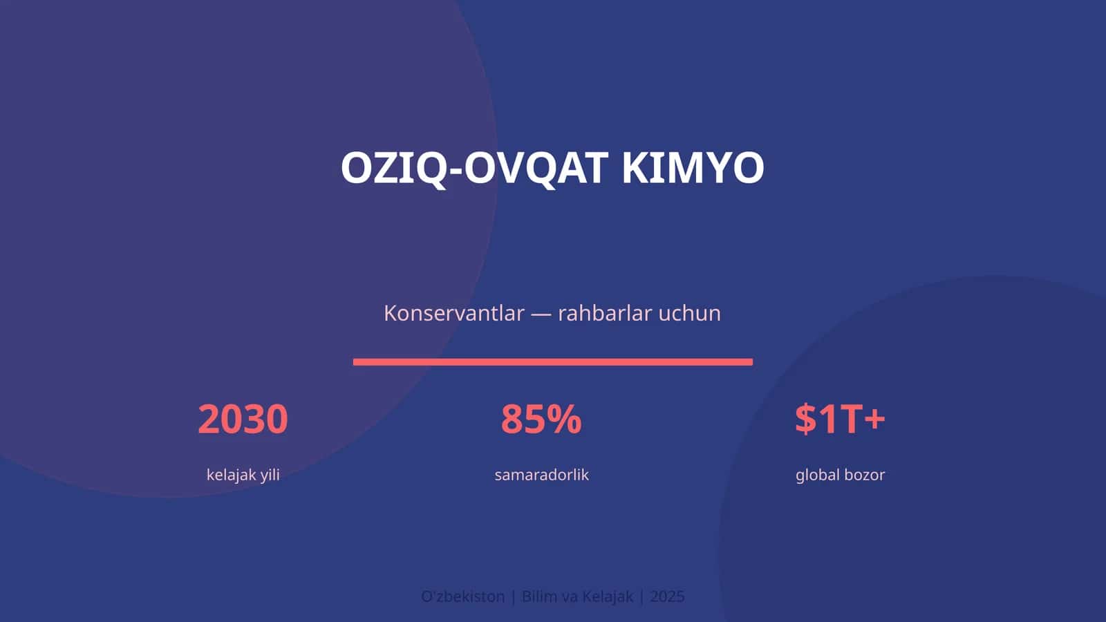 Oziq-ovqat kimyo 1