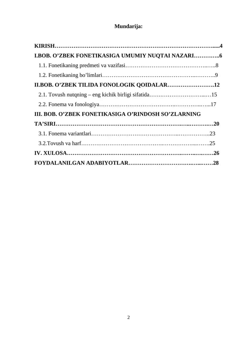 Oʻzbek tilshunosligida fonema hamda tovush 1