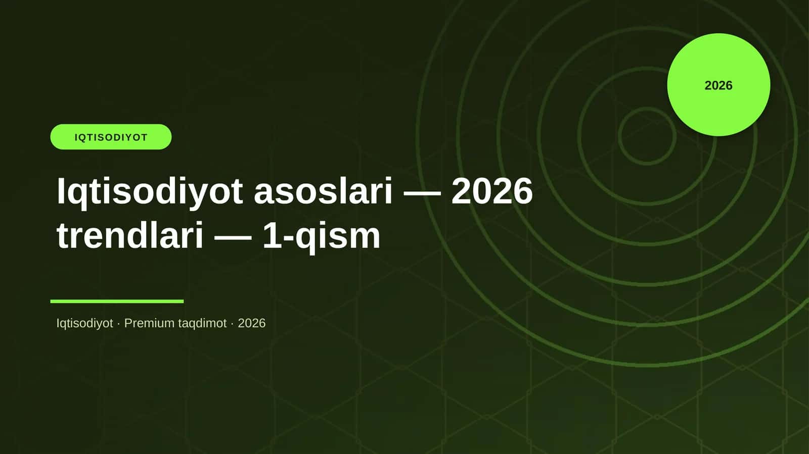 IQTISODIYOT 1