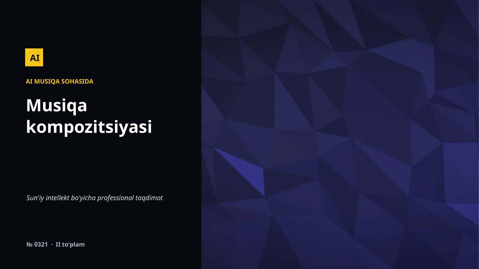 Musiqa kompozitsiyasi 1