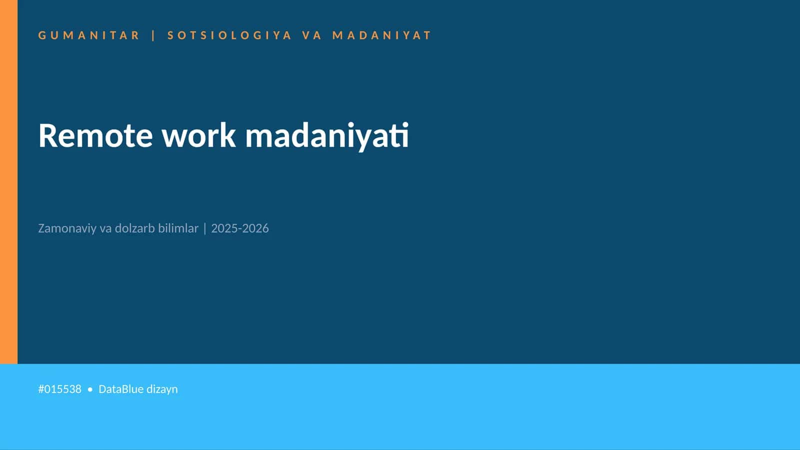 Remote work madaniyati 1