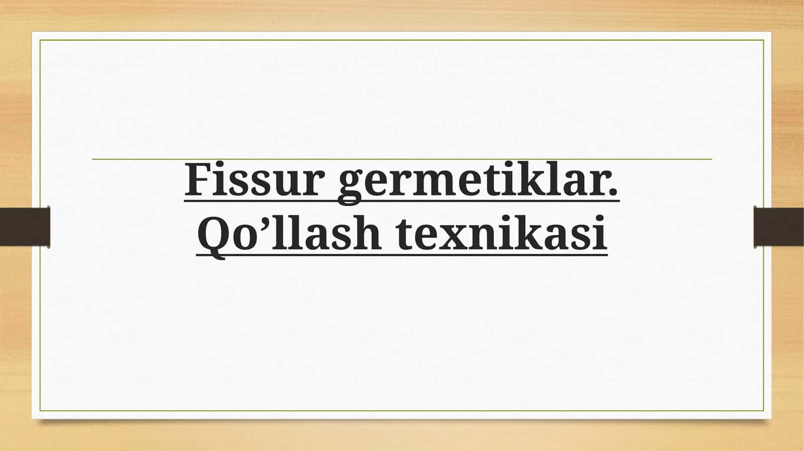 Fissurgermetiklar 1