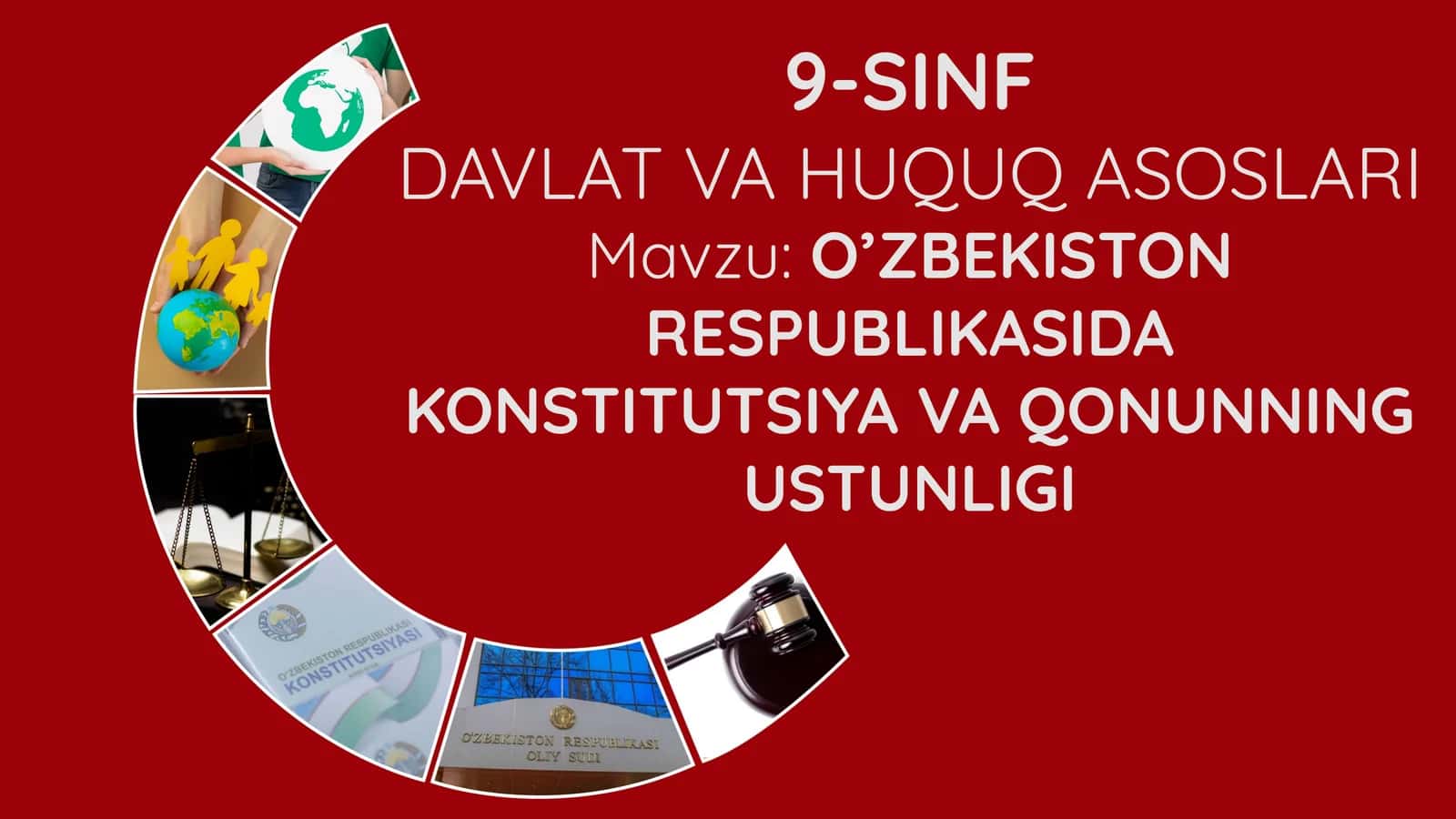 O’ZBEKISTON RESPUBLIKASIDAKONSTITUTSIYA VA QONUNNING USTUNLIGI 1