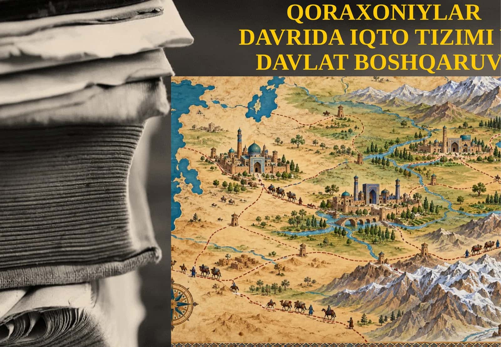 QORAXONIYLAR DAVRIDA IQTO TIZIMI VA DAVLAT BOSHQARUVI 1
