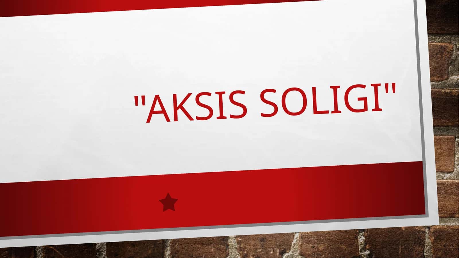 Aksis Soligi 1