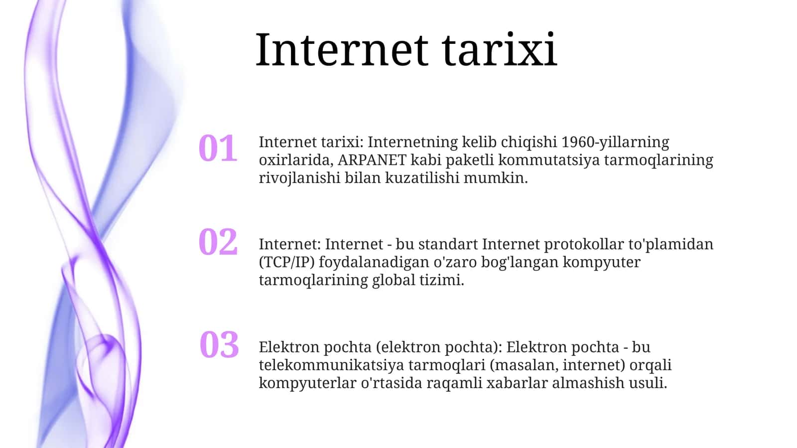 Internet tarixi 1