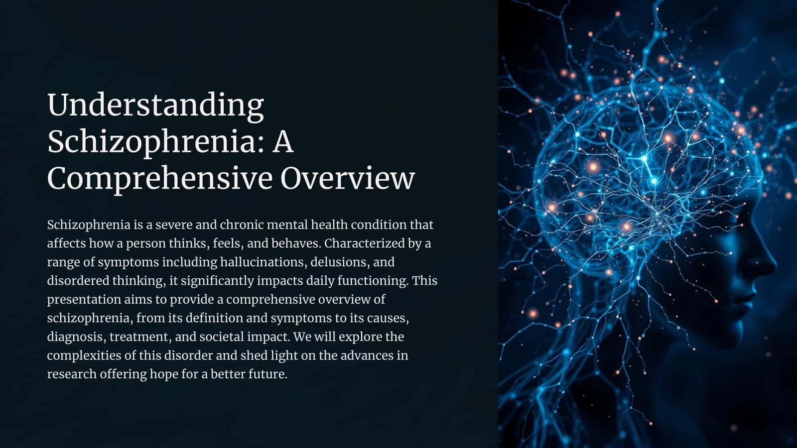 Understanding Schizophrenia: A Comprehensive Overview 1