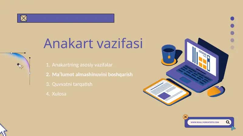Anakart vazifasi 1