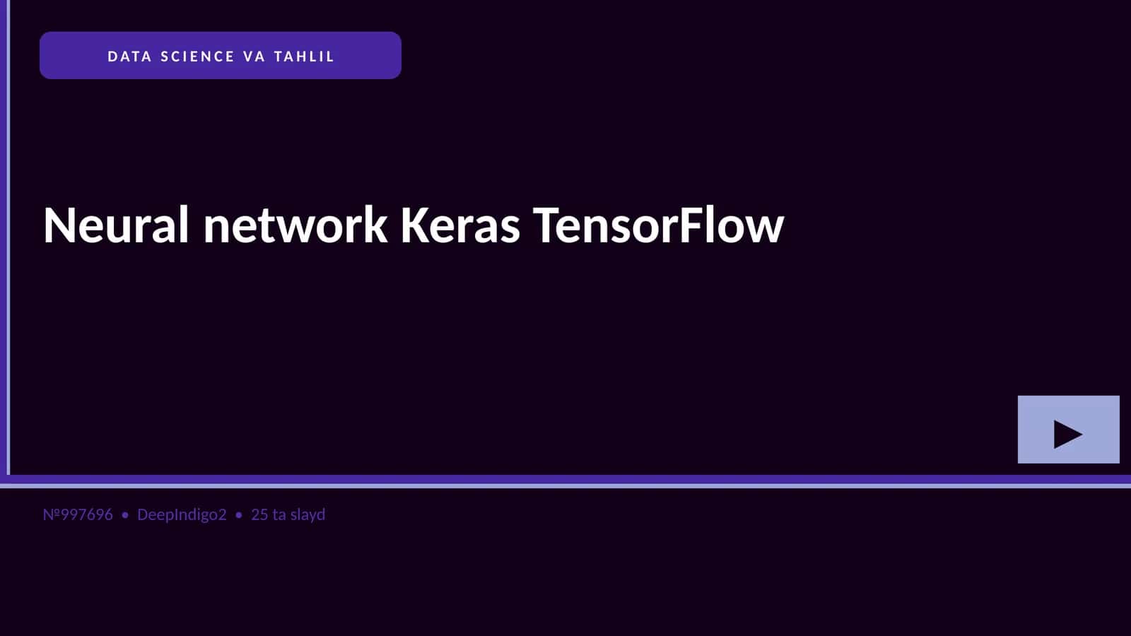 Neural network Keras TensorFlow 1