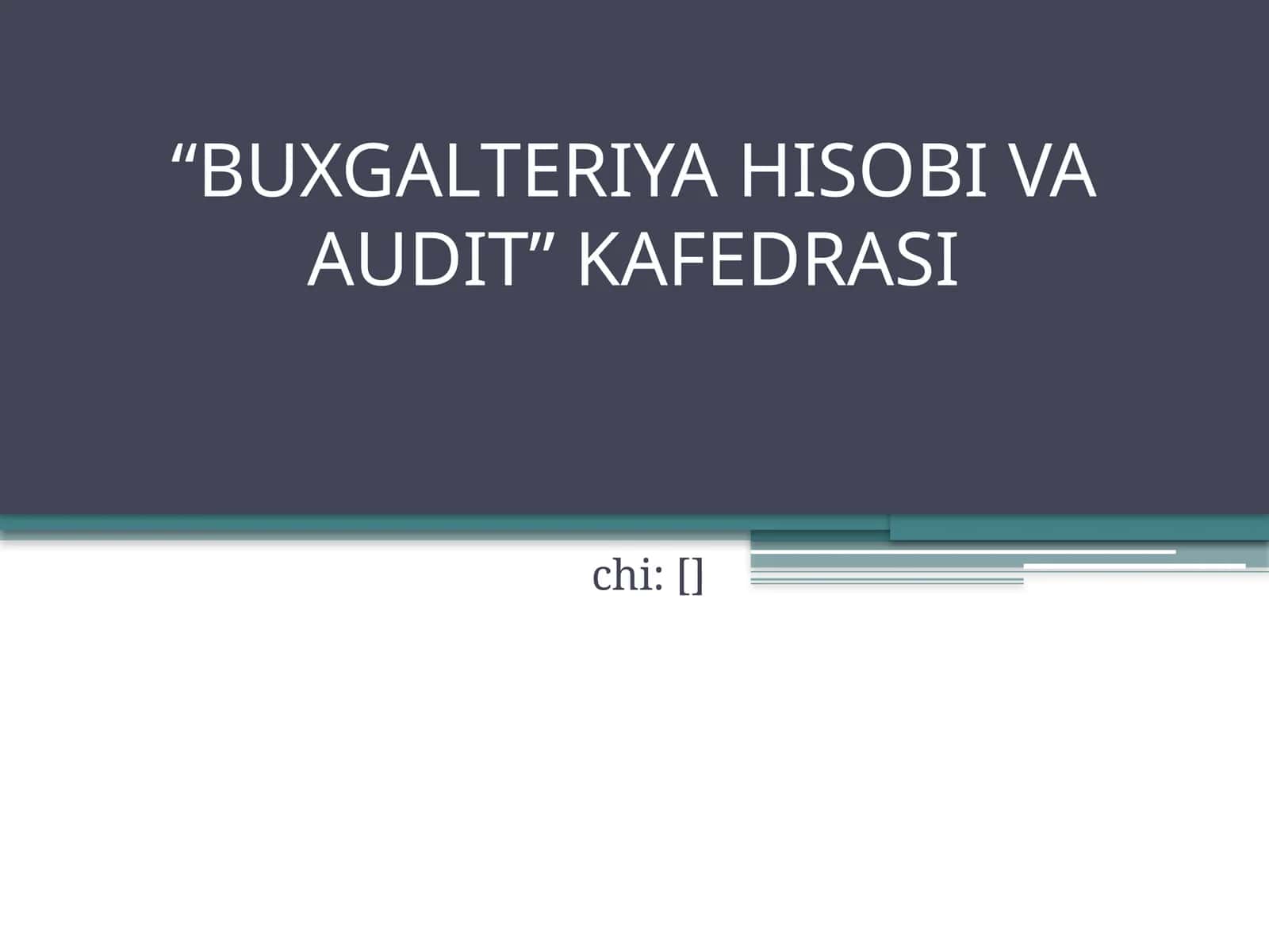 Iqtisodiy tahlil fanining nazariy asoslari 1
