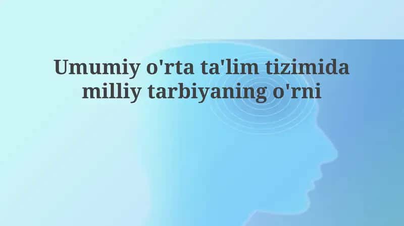 Milliy ta'lim 1