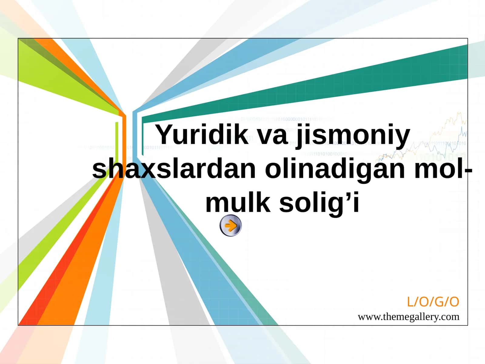 Yuridik va jismoniy shaxslardan olinadigan mol-mulk solig’i 1