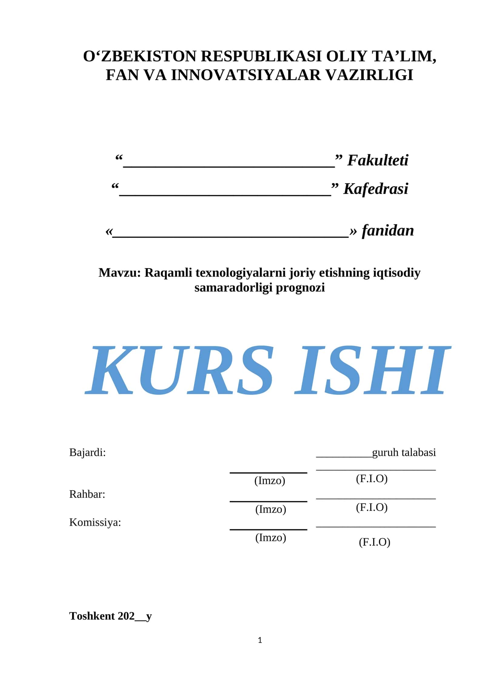 Suniy intilektning rivojlanish bosqichlari hamda istiqbollari 1