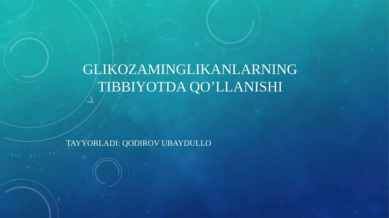 Glikozaminglikanlarning tibbiyotda qo'llanilishi 1