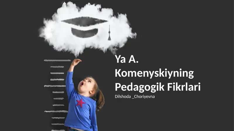 Ya A. Komenyskiyning Pedagogik Fikrlari 1