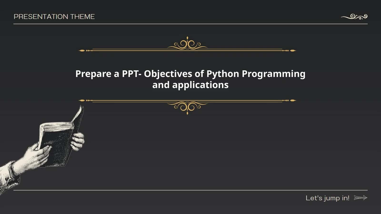 Python Programming Objectives and Applications 1