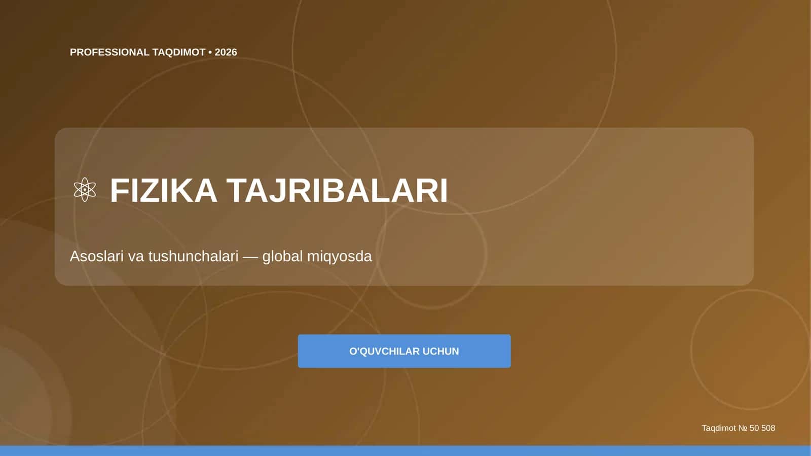 Fizika tajribalari: asoslari va tushunchalari (global miqyosda) [o'quvchilar uchun] 1