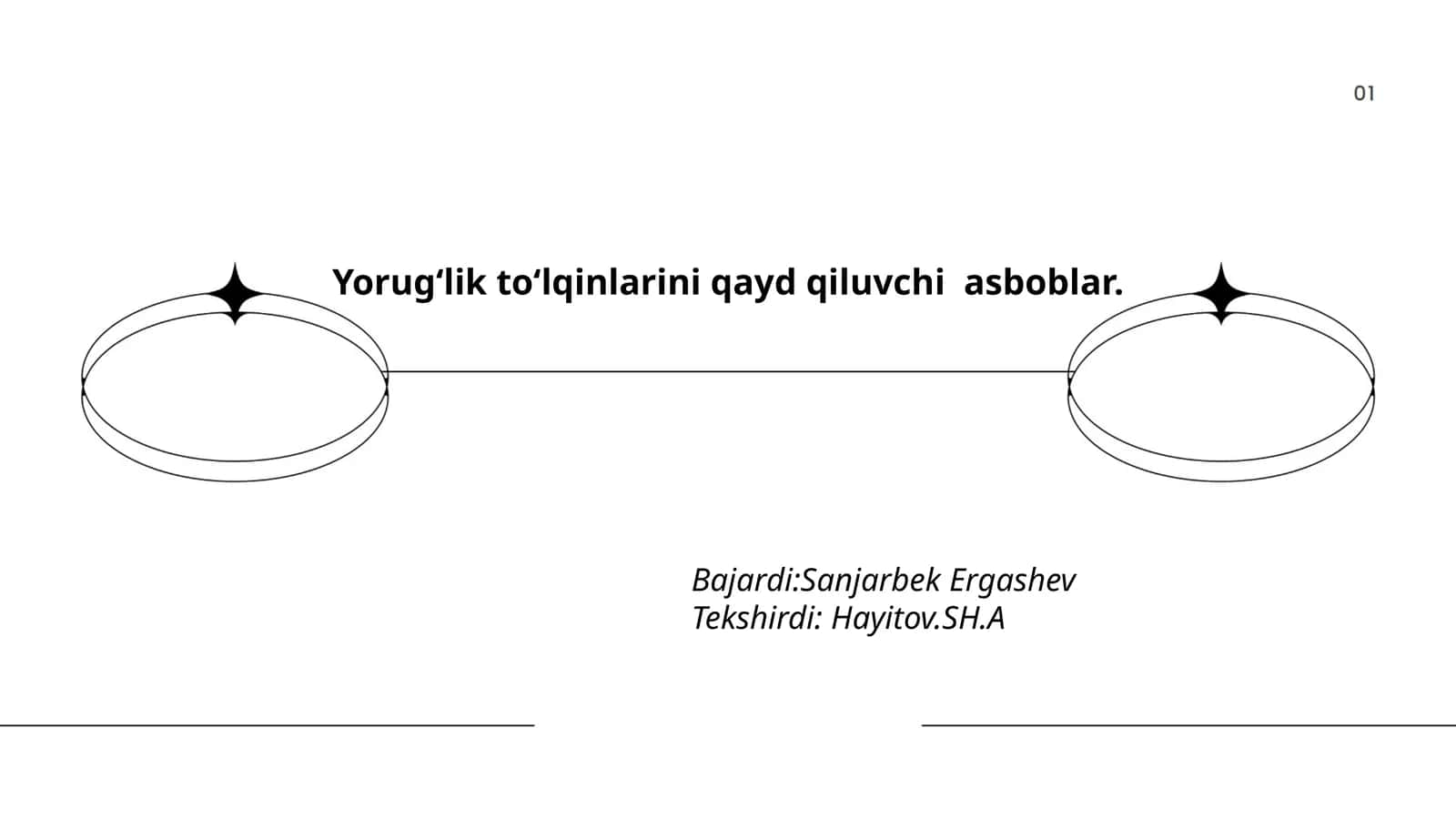 Interferometrlarning turlari 1