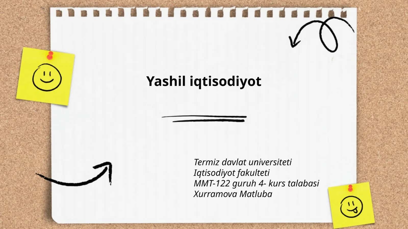 Yashil iqtisodiyot 1