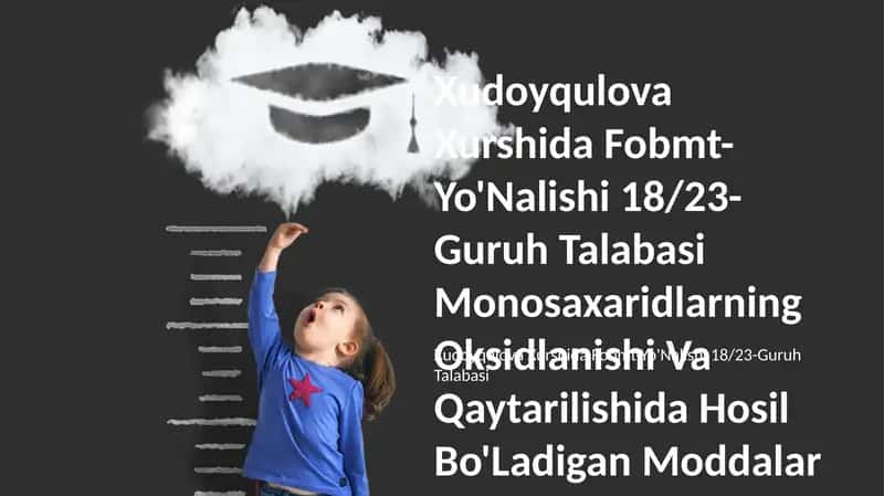 Xudoyqulova Xurshida Fobmt-Yo'Nalishi 18/23-Guruh Talabasi 1