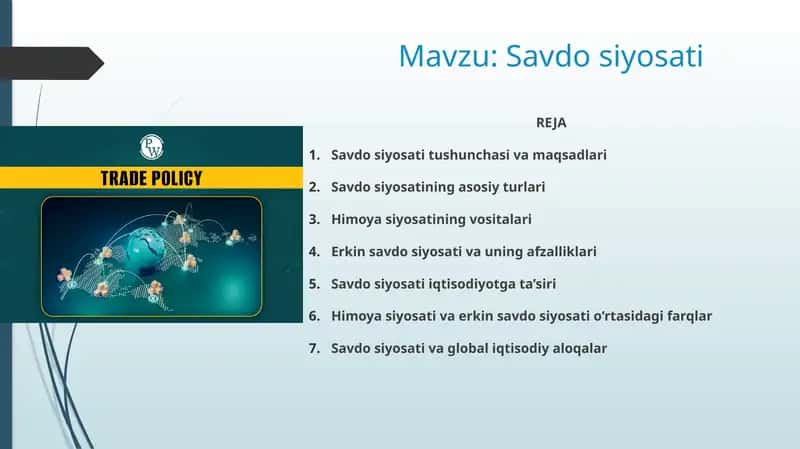 Savdosiyosat 1