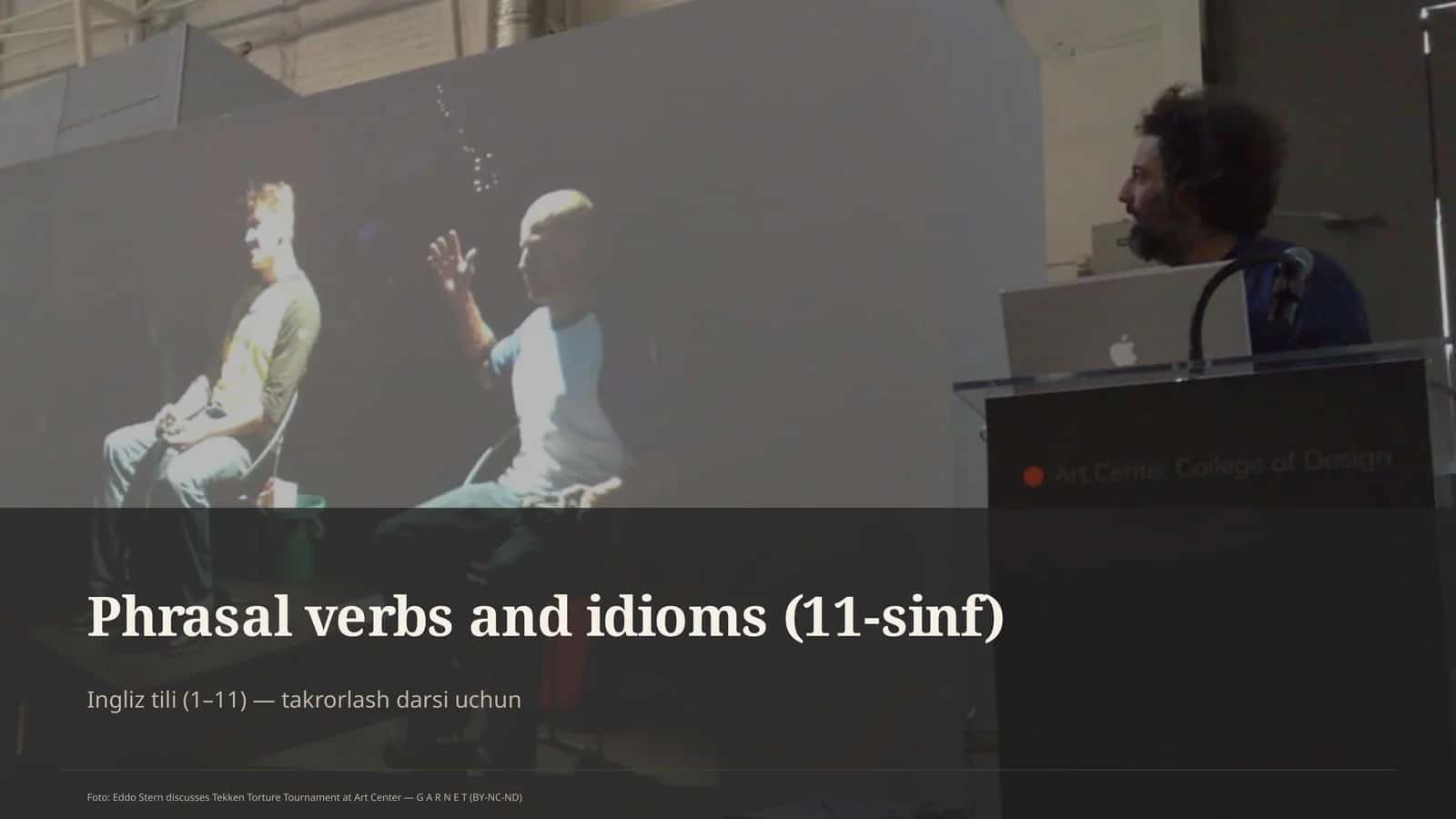 Phrasal verbs and idioms (11-sinf) 1