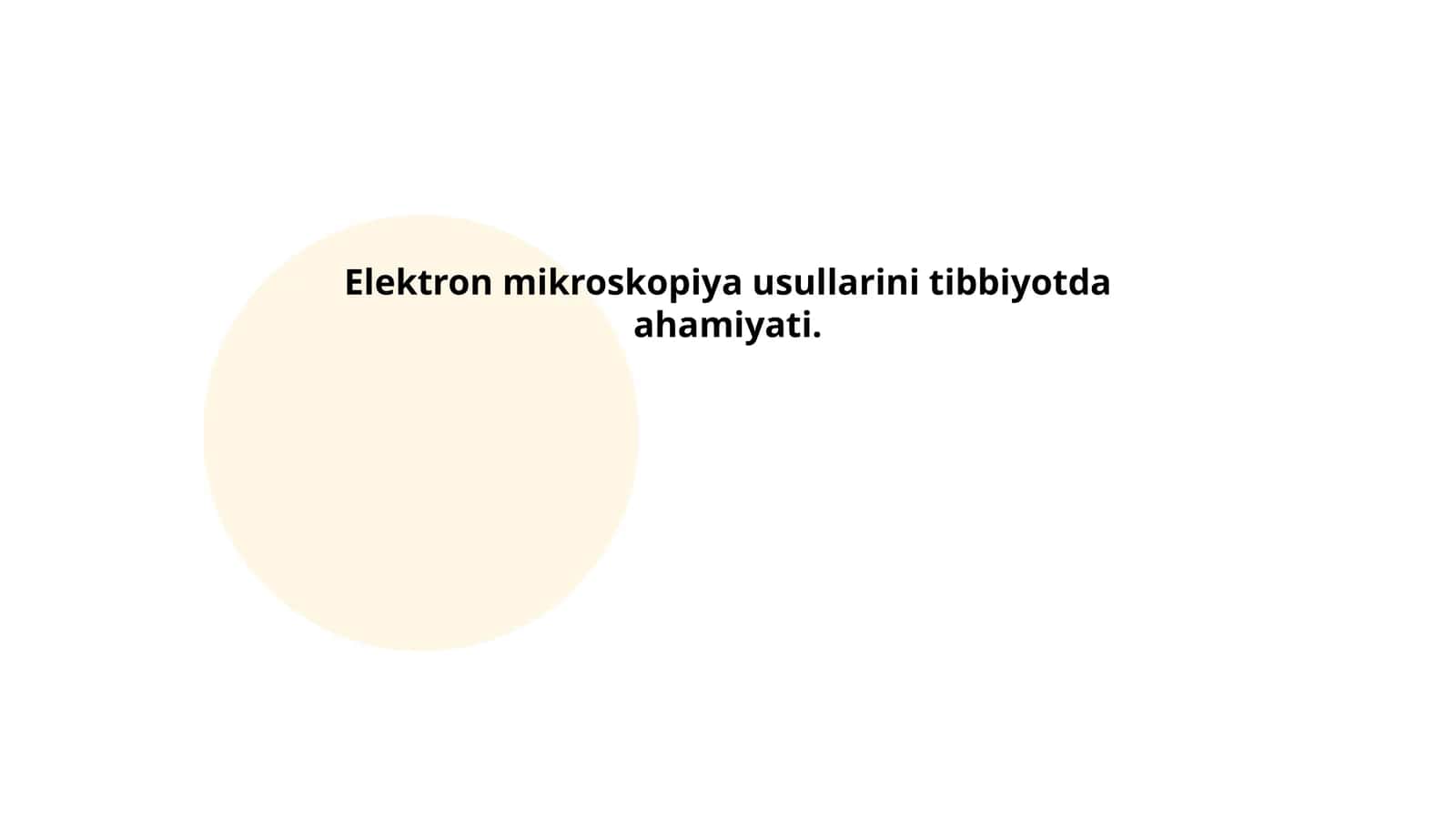 Elektron mikroskopiya usullarini tibbiyotda ahamiyati 1