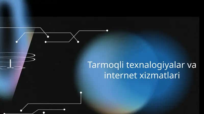 Kompyuter Tarmoqlari: Kirish 1