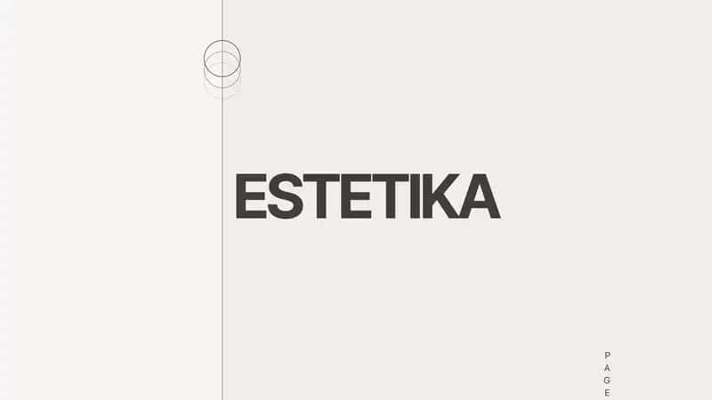 ESTETIKA 1