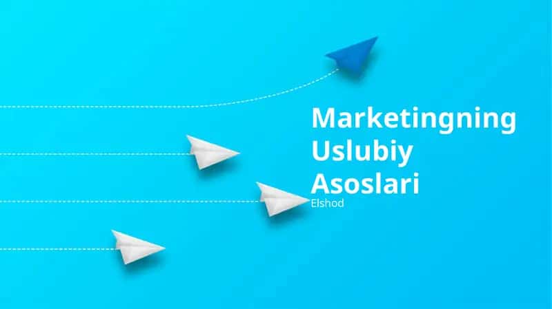Marketingning Uslubiy Asoslari 1