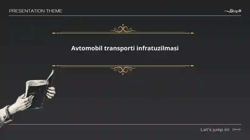 Transport infratuzilmasining rivojlanishi 1