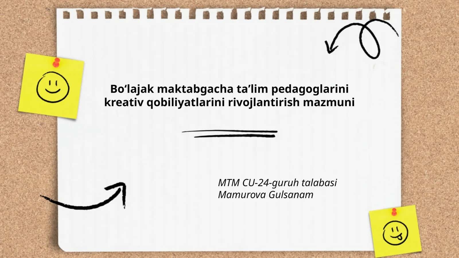 Boʻlajak maktabgacha taʼlim pedagoglarini kreativ qobiliyatlarini rivojlantirish mazmuni 1