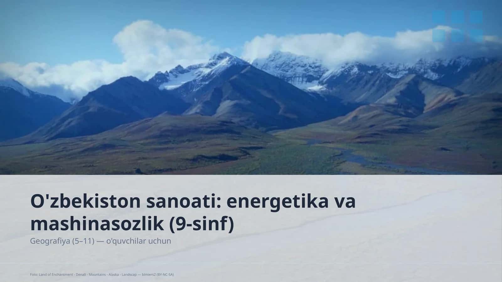 Geografiya (5–11) — o'quvchilar uchun 1