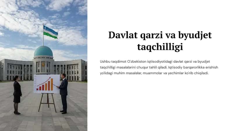 Davlat qarzi va byudjet taqchilligi 1
