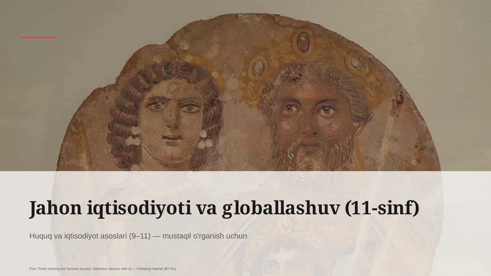 Huquq va iqtisodiyot asoslari (9–11) 1