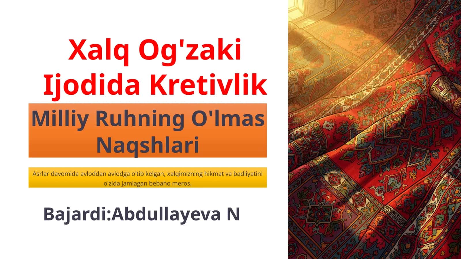Kreativ pedagogika. 1