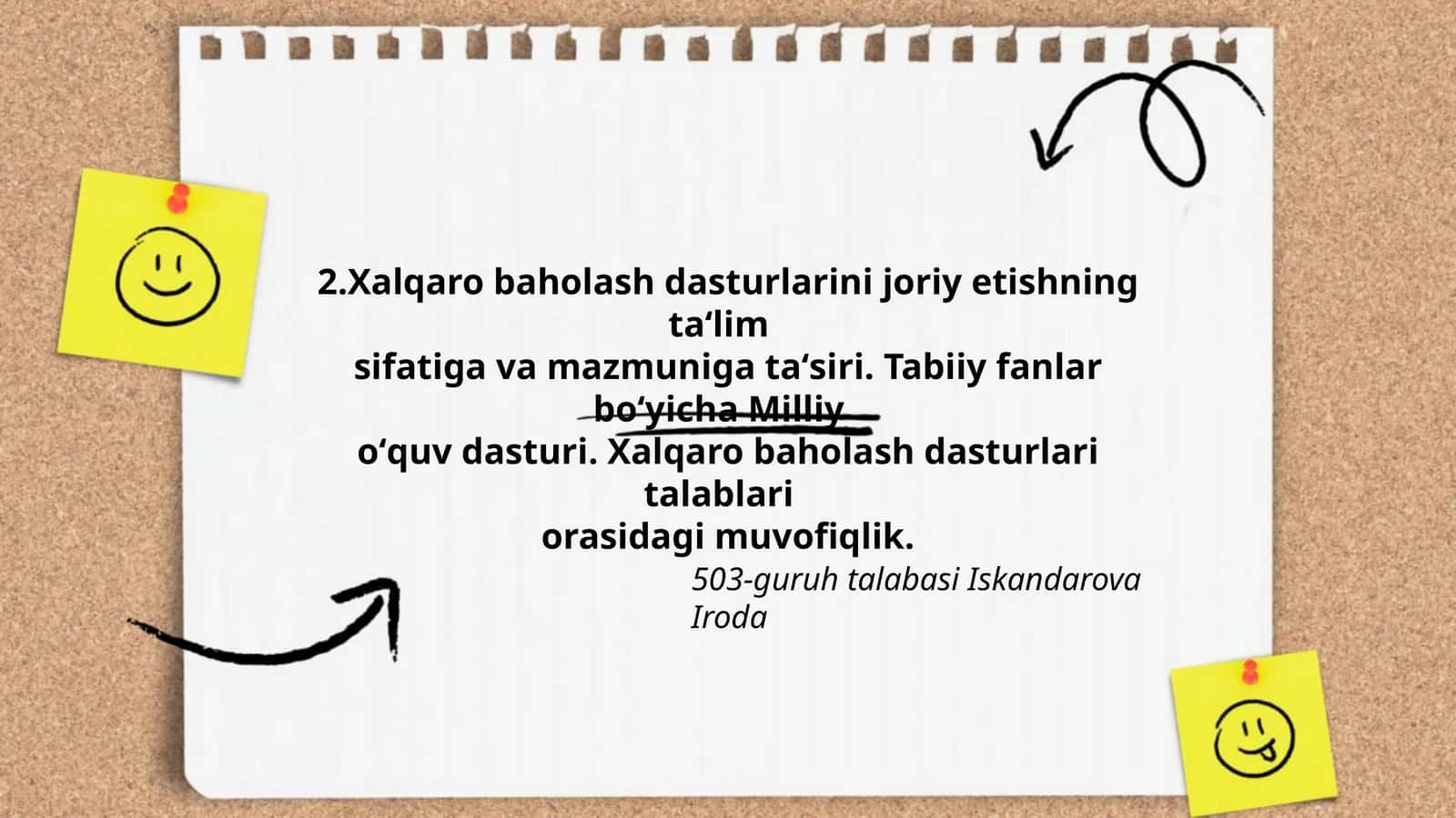 Xalqaro baholash dasturlarini joriy etishning taʻlim sifatiga va mazmuniga taʻsiri 1