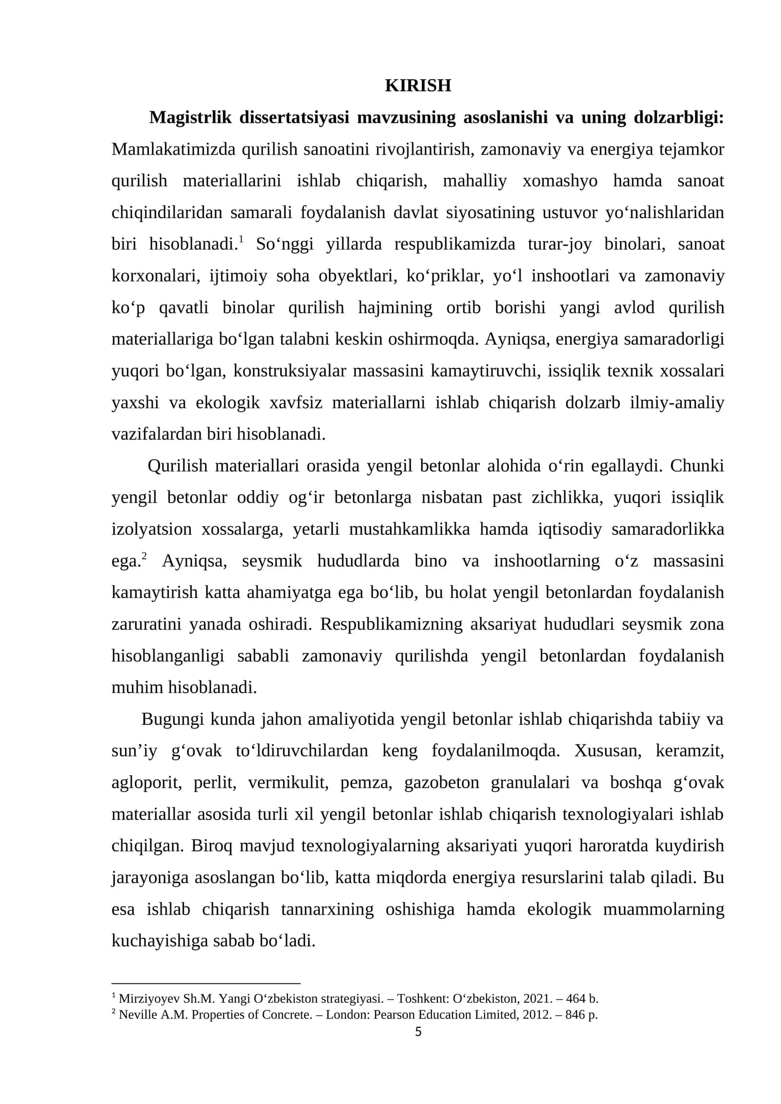 Mavzu: Magistrlik dissertatsiyasi mavzusining asoslanishi va uning dolzarbligi 1
