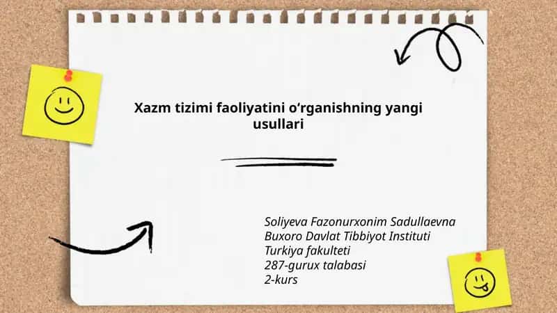 Xazm tizimi faoliyatini oʻrganishning yangi usullari 1