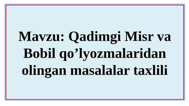 Ekspert tizimlar 1