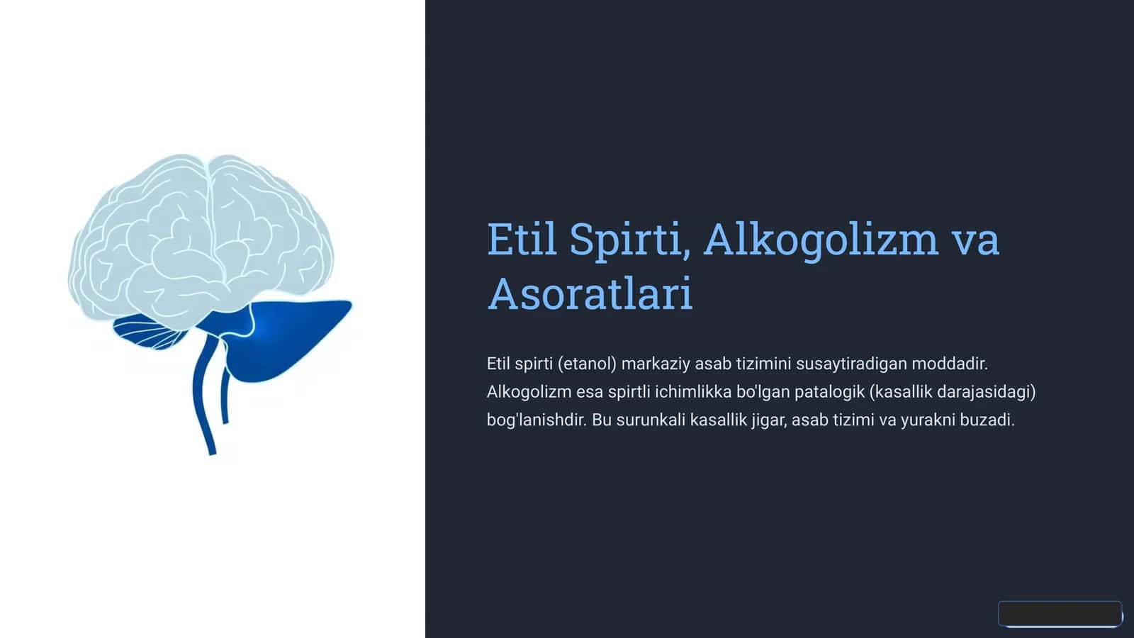 Etil Spirti, Alkogolizm va Asoratlari 1