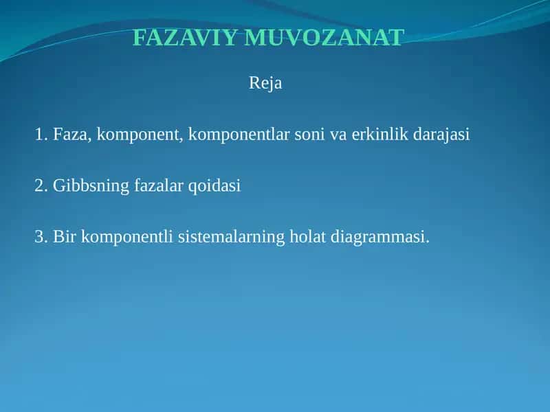 FAZAVIY MUVOZANAT 1