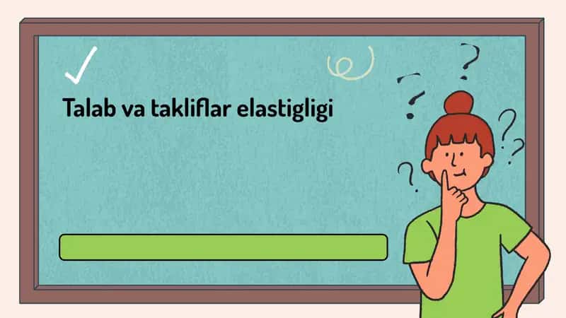 Talab va takliflar elastigligi 1