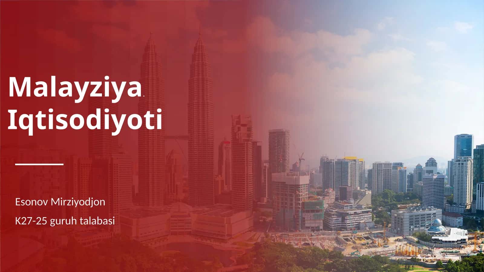 Malayziya.Iqtisodiyoti 1