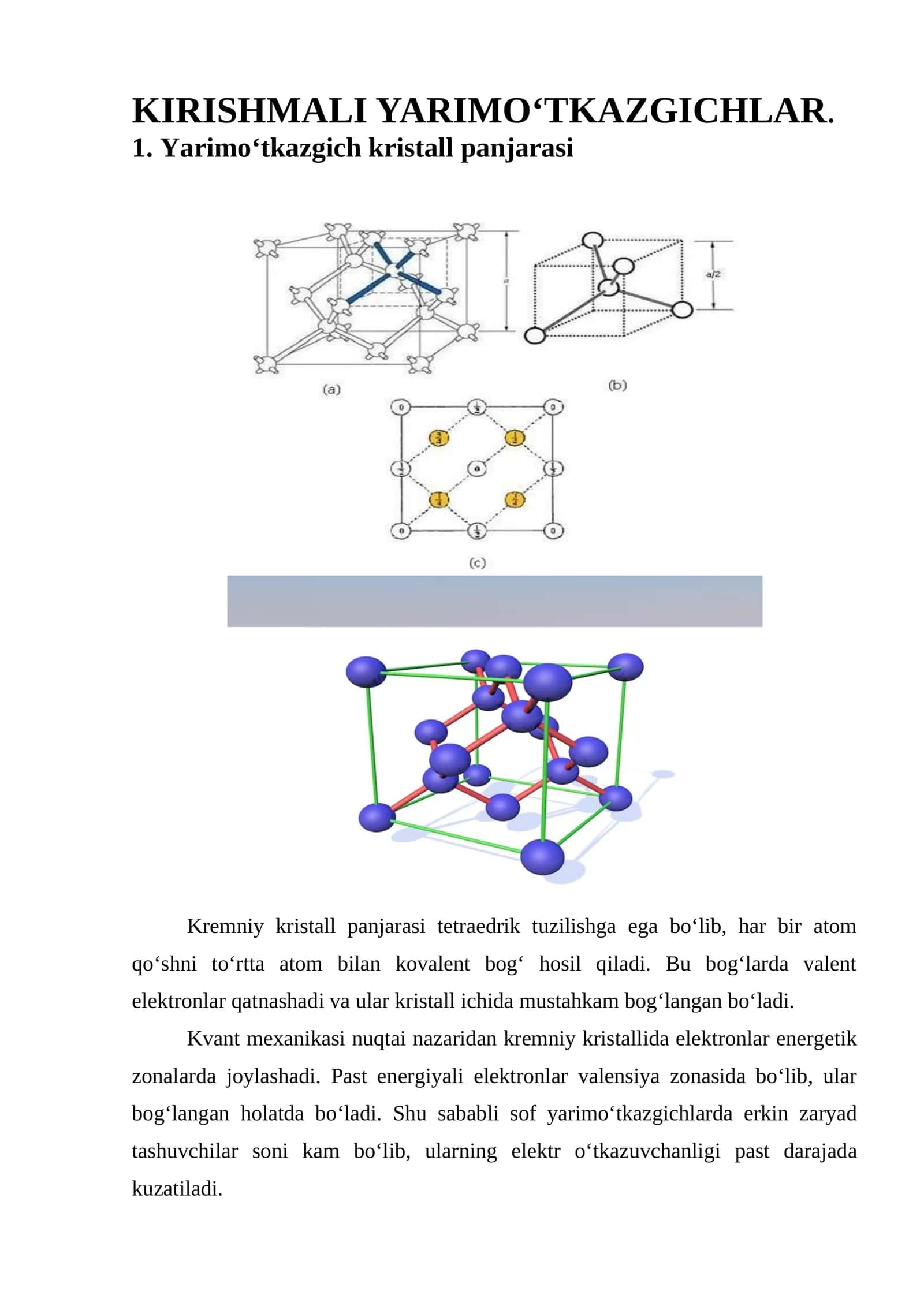 KIRISHMALI YARIMO‘TKAZGICHLAR 1