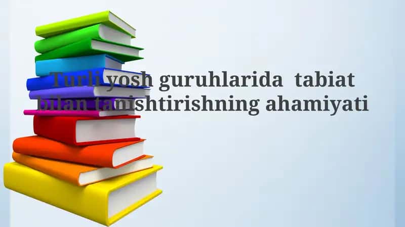Tabiat bilan tanishuv 1